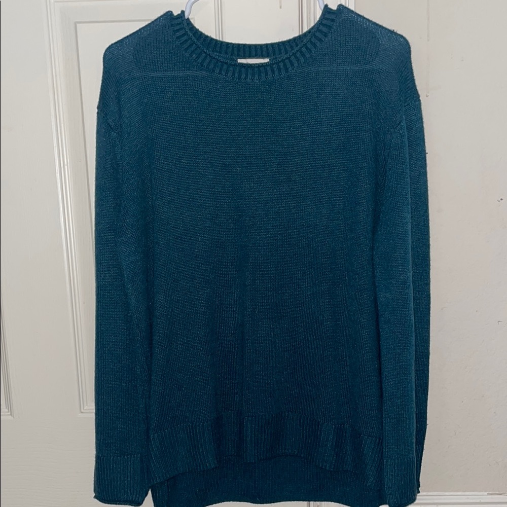 Teal Knit Sweater